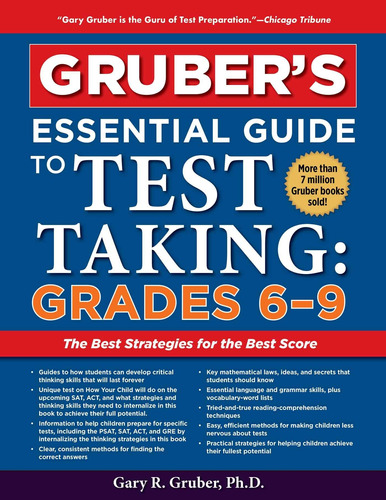 Libro:  Gruberøs Essential Guide To Test Taking: Grades 6-9