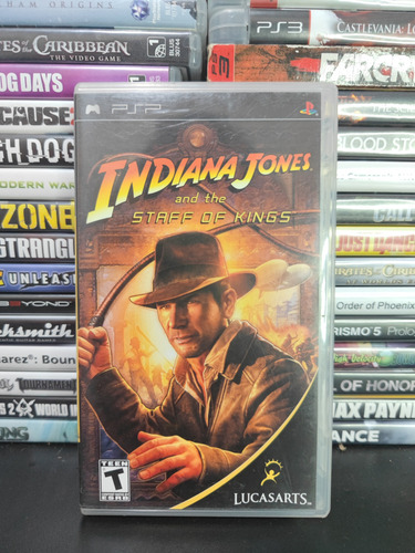 Jogo Indiana Jones And The Staff Of Kings De Psp (Usado)