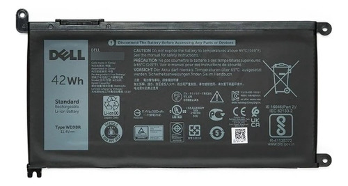 Bateria Para Notebook Dell Latitude 3190 3379 3390 3480 3490 Preto
