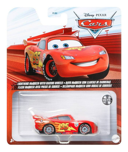 Rayo Mcqueen Llantas De Carrera Cars 2 Disney Pixar Metal