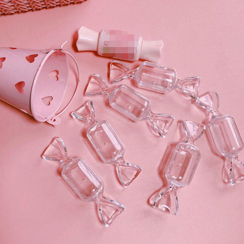 Caja De Almacenamiento Transparente Para Joyas Con Forma De