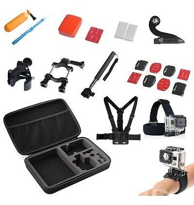 Accesorios 32 En 1 Set Montaje Kit Monopie Agarre Para Gopro