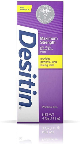 Desitin Morado 113g Crema Para Escaladaduras Max Potencia