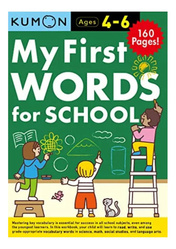 Libro Kumon Mis Primeras Palabras La Escuela En Ingles Niños