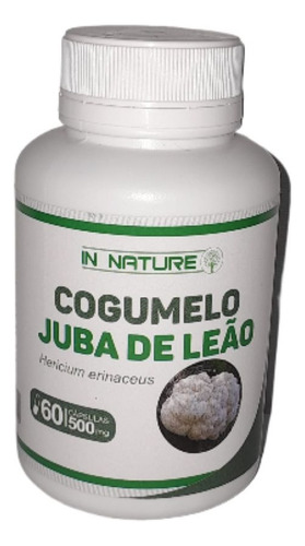 Hongo Melena De León In Nature 60 Cápsulas De 500mg