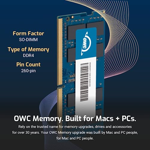 Owc 128gb (4x32gb) Ddr4 2666mhz Pc4-21300 Cl19 2rx8 So-dimm