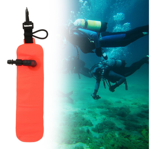 Boya Marcadora De Superficie De Buceo, Tubo De Naranja