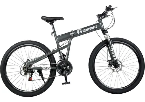 Bicicleta plegable centurfit r26 todo terreno 21 velocidades roja new arrivals