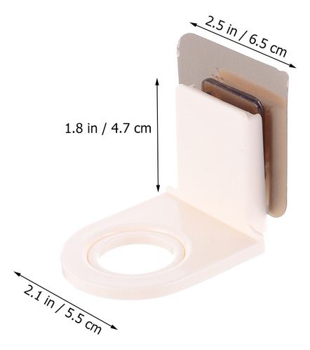Soporte De Pared Para Botella De Gel De Ducha, 6 Unidades