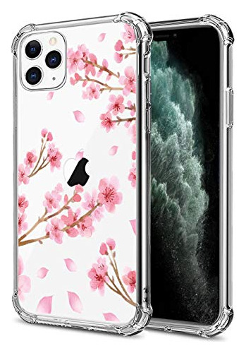 Funda Para iPhone 11 Pro Max 6.5 Pulgadaes Cherry Blossoms 6