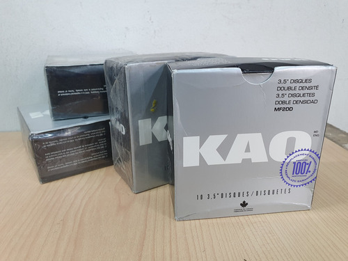 Imagen 1 de 3 de Diskettes De 3.5 Doble Densidad De 1.4 Mb - Caja X 10