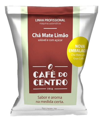 Kit Chá Mate Limão Café Do Centro 5kg