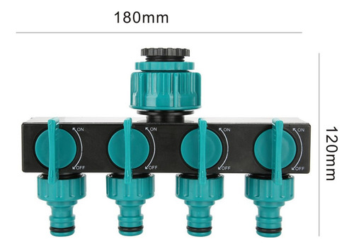 Af Divisor De Mangueira De Jardim, Conector De Torneira De
