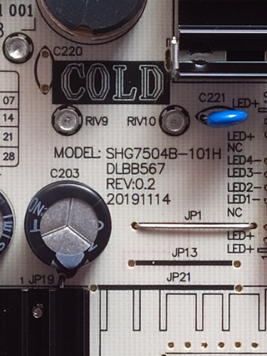 Fuente Shg7504b-101h Philips 70pfl5656/f8. Garantizada (Usado)