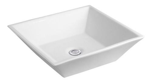 Bacha Baño Aqualia Semplice  De Apoyar Blanco 2117w