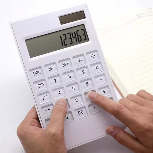 Calculadora De Escritorio 12 Dígitos Display Solar/pilas 
