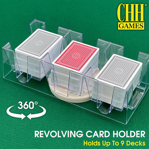 Bandeja / Soporte Giratorio De 1 A 9 Barajas De Cartas (1 Pa