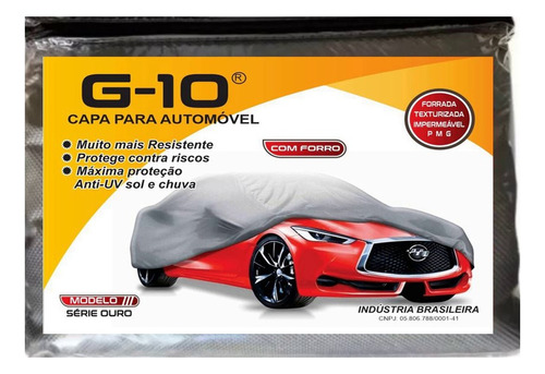 Capa Para Cobrir Carro Protetora Automotiva Com Forro Pra