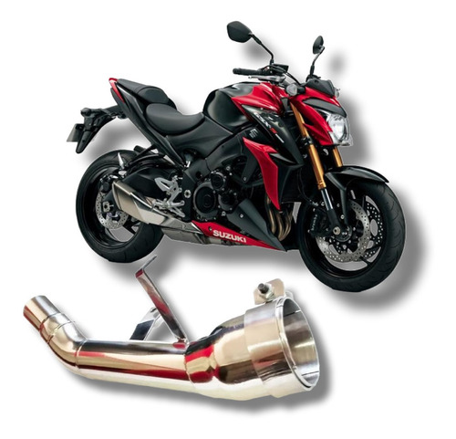 Cano Intermediário Escapamento Esportivo Gsxs 1000a Cod.132