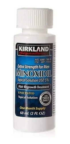 Imagen 4 de 7 de Minoxidil Kirkland 5% Solución Tópica 3 Meses + Dermarroller
