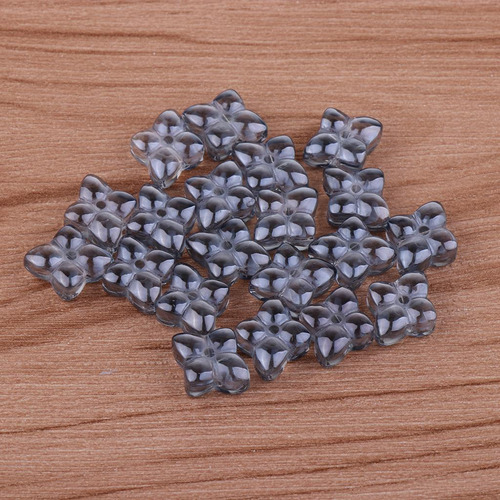 20pcs Mariposa Checa De Suelto Sacper Para Joyería De Azul