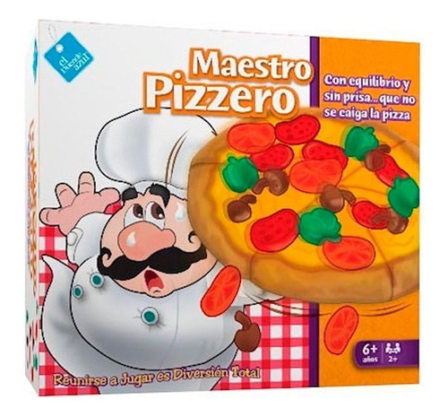 Juego De Mesa Maestro Pizzero - El Duende Azul
