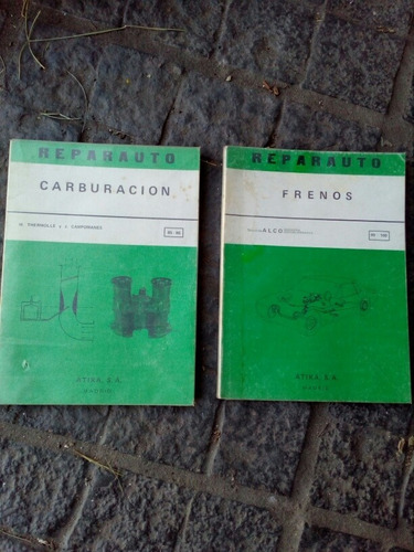 Manual Reparaciones Carburacion Y Frenos Completo Años 70s