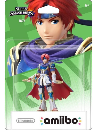 Amiibo Roy Super Smash Bros Fire Emblem Switch 2ds 3ds Wii U