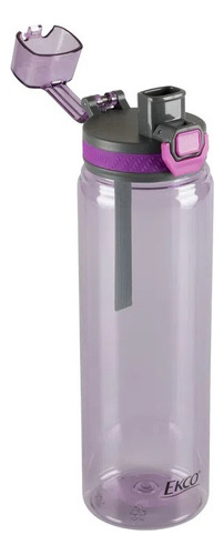 Botella Flip Morado 750 Ml Ekco