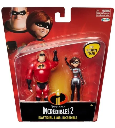 Los Increibles 2 - Mr. Increible + Elastigrl Papa Y Mama
