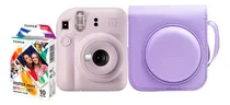 Comprar Kit Câmera Instax Mini 12 Lilás Candy+10 Filmes+ Bolsa Lilás Cor Lilás Candy