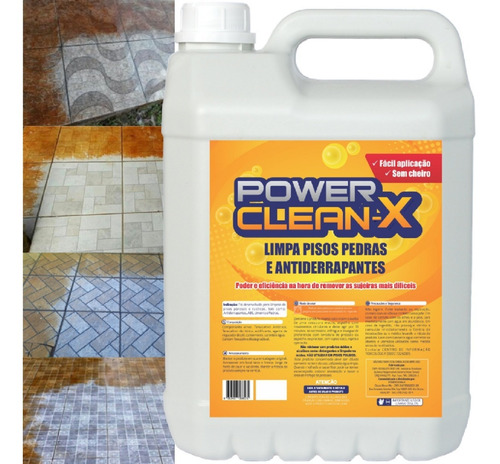 Imagem 1 de 10 de Detergente Fluor Alcalino Tira Encardido Piso Antiderrapante