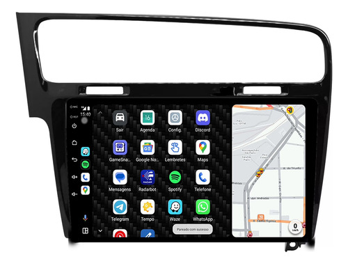 Multimidia Golf Mk7 9p Qled Android Carplay 2gb 32gb