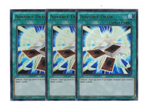 Yugioh 3x Advance Draw Ultra 1st Lc5d-en047