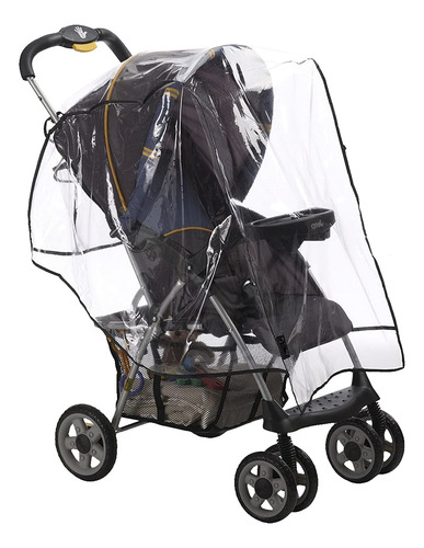 Cobertor Capota Protector Cubre Cochecito Bebé Lluvia Viento