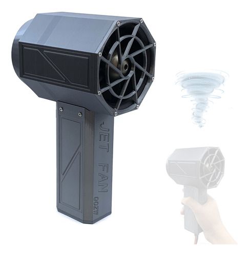 Herramienta De Limpieza Portátil Jet Fan Con Conductos De Ve