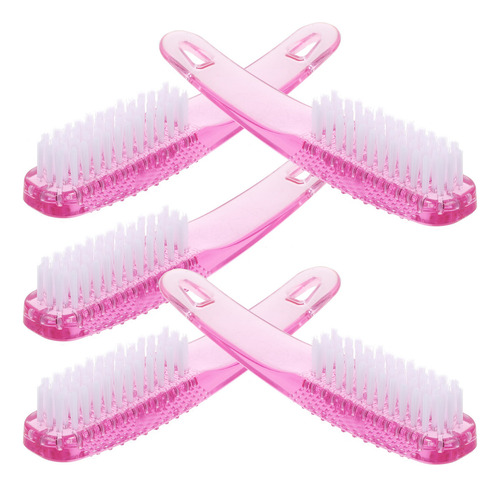 Cepillo De Limpieza De Superficies De Uñas (rosa), 5