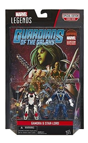 Marvel Legends Series Guardianes De La Galaxia Gamora Y Figu