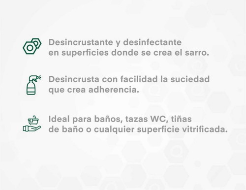 Sarricida Y Desincrustante En Sanitarios 4lts Sarriqer