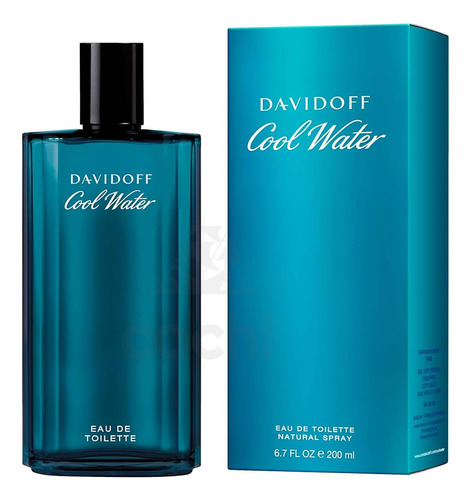Perfume Davidoff Cool Water Edt 200ml Original Para Hombre