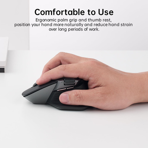 Rapoo Mt760: Ratón Inalámbrico Multidispositivo, Conexión 50