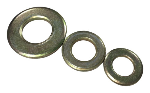 Arandelas Biseladas Zincadas De 6 Mm X 500 Und Buloneria