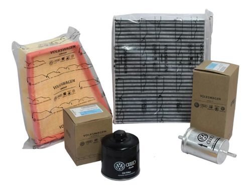 Kit Afinacion Filtro Original Gol Saveiro 1.6 09-18 F/cabina