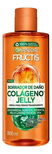 Collageno Jelly Garnier Crema Para Peinar Transparente 2pz