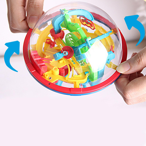 Juguetes De Rompecabezas De Bolas De Laberinto 3d De