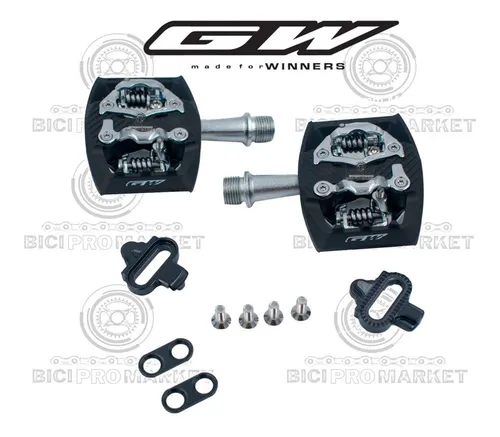 Pedal Bicicleta Gw Zp 103 Aluminio Chocles Calas Mtb Monta a