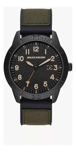 Reloj Para Hombre Skechers Burlingame Sr5204 Verde