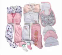 Comprar Combo  De Prendas De Bebe Ajuar Nacimiento . 15 Prendas