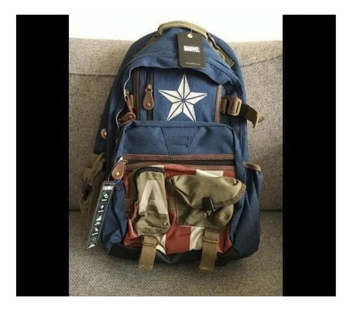 Mochila Capitán América Escolar Mochila De Viaje De Deadpool