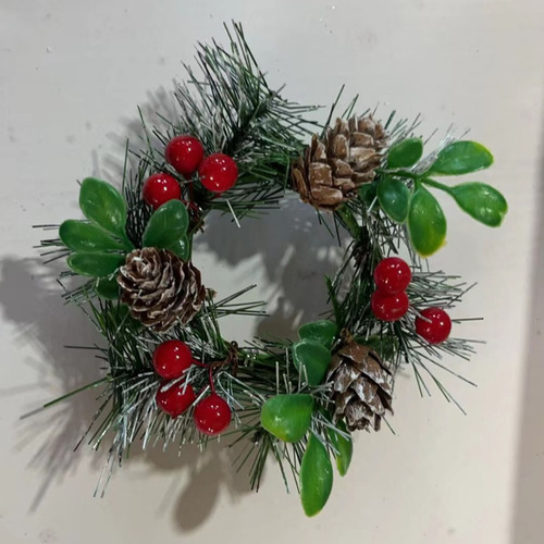 Corona Navideña J, Decoración De Locales, Navidad, 3007